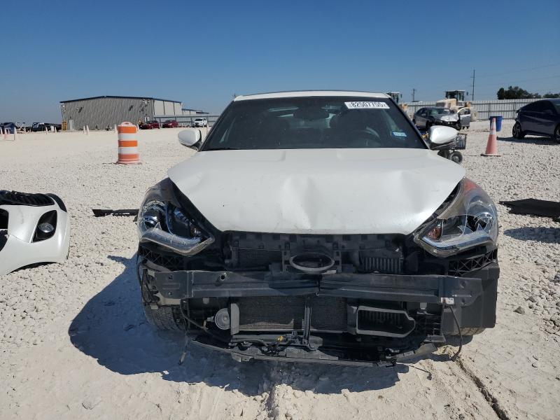 KMHTC6AE4GU296124 - 2016 HYUNDAI VELOSTER TURBO თეთრი ფოტო 5