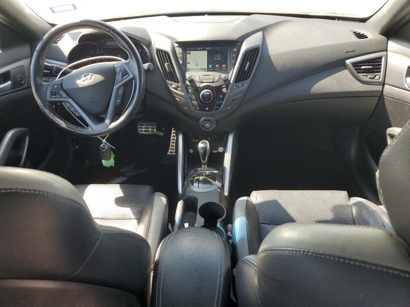 KMHTC6AE4GU296124 - 2016 HYUNDAI VELOSTER TURBO თეთრი ფოტო 8