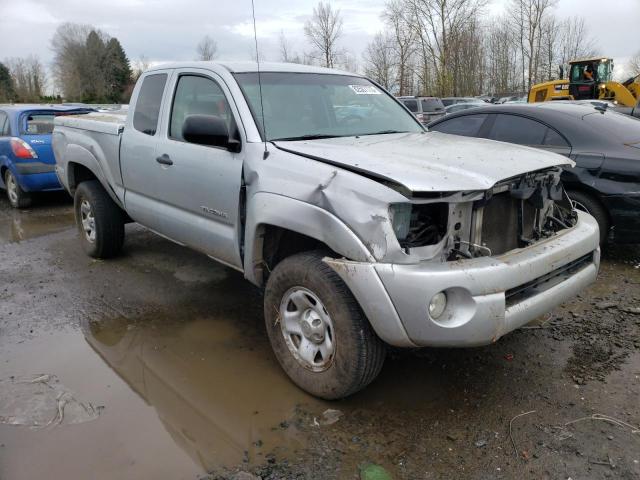 5TEUU42NX5Z085555 - 2005 TOYOTA TACOMA ACCESS CAB SILVER photo 4