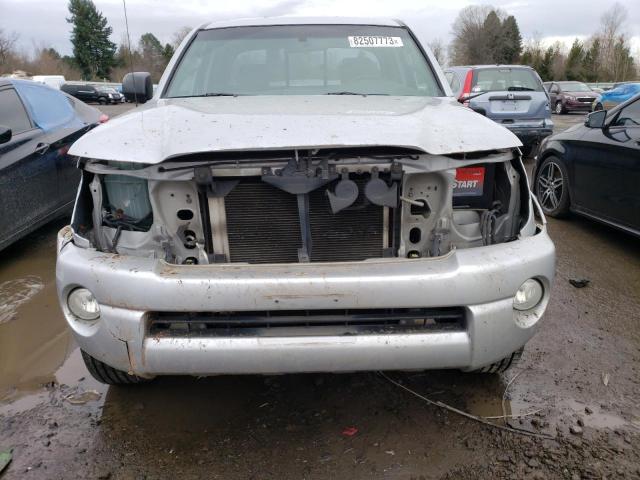 5TEUU42NX5Z085555 - 2005 TOYOTA TACOMA ACCESS CAB SILVER photo 5