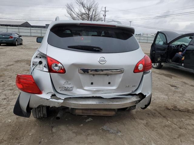 JN8AS5MV5DW634624 - 2013 NISSAN ROGUE S SILVER photo 6