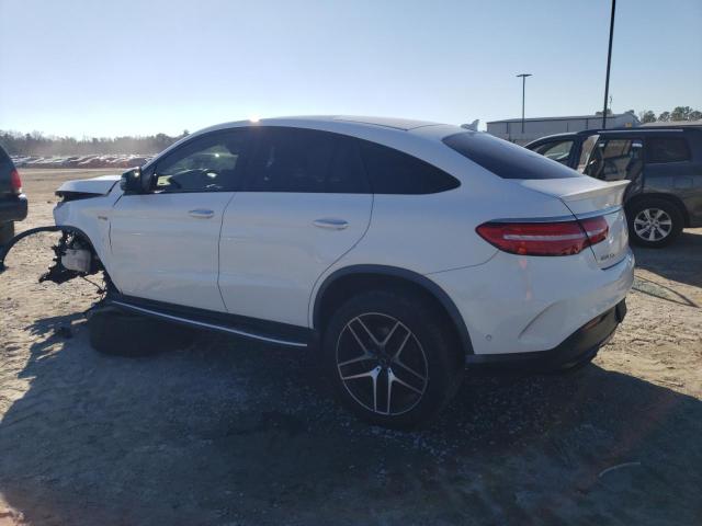 4JGED6EB6JA096232 - 2018 MERCEDES-BENZ GLE COUPE 43 AMG WHITE photo 2