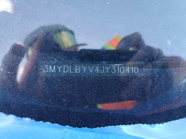 3MYDLBYV4JY310410 - 2018 TOYOTA YARIS IA CHARCOAL photo 12