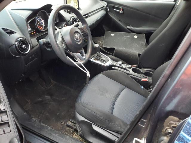 3MYDLBYV4JY310410 - 2018 TOYOTA YARIS IA CHARCOAL photo 7
