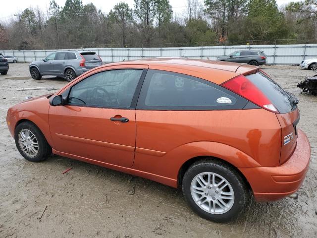 3FAFP31N65R145610 - 2005 FORD FOCUS ZX3 ORANGE photo 2