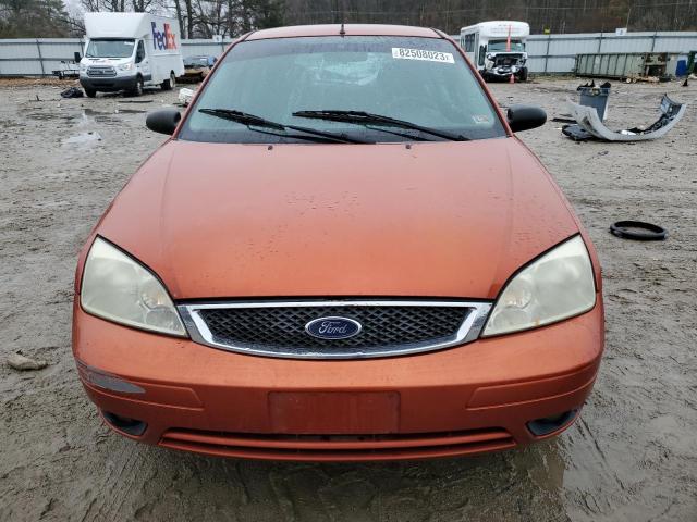 3FAFP31N65R145610 - 2005 FORD FOCUS ZX3 ORANGE photo 5