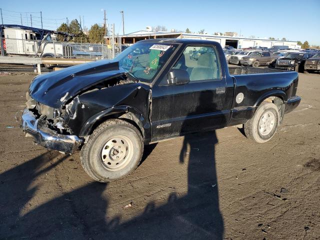 1GCDT14W8Y8222747 - 2000 CHEVROLET S TRUCK S10 BLACK photo 1