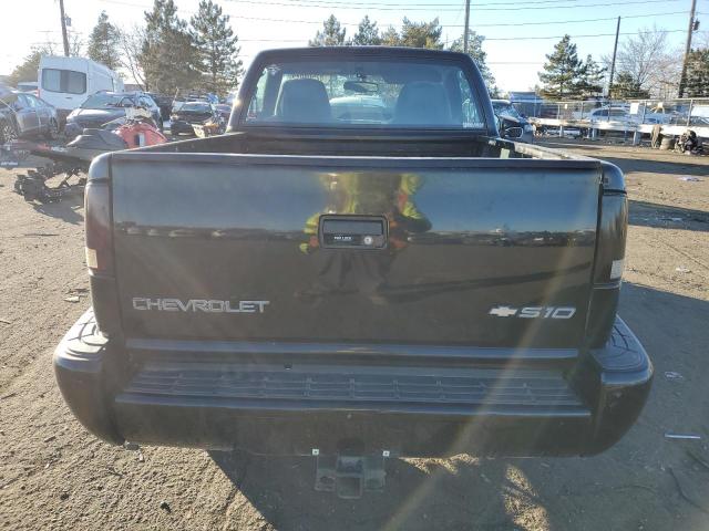 1GCDT14W8Y8222747 - 2000 CHEVROLET S TRUCK S10 BLACK photo 6