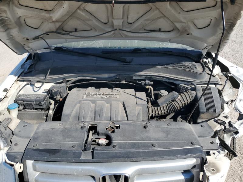 5FNYF28628B014484 - 2008 HONDA PILOT EXL WHITE photo 12