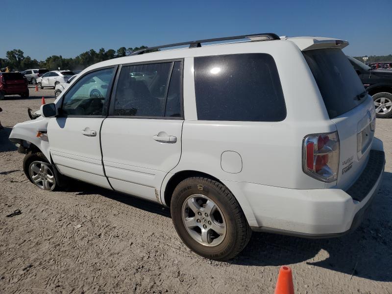 5FNYF28628B014484 - 2008 HONDA PILOT EXL WHITE photo 2