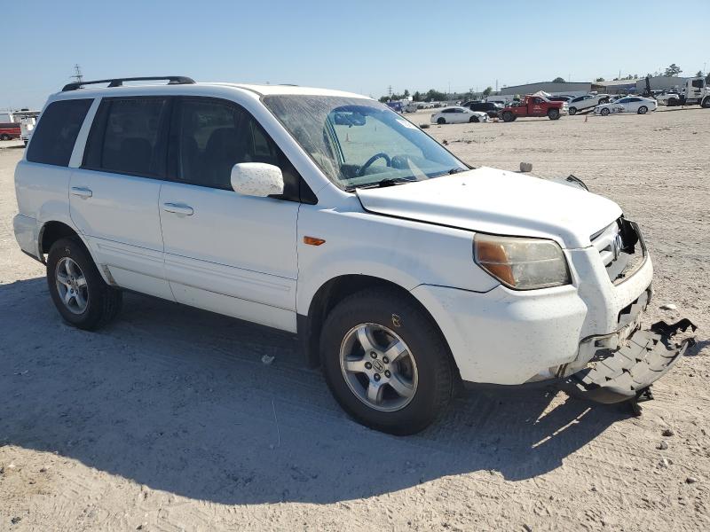 5FNYF28628B014484 - 2008 HONDA PILOT EXL WHITE photo 4