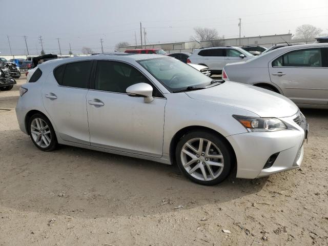 JTHKD5BHXF2214373 - 2015 LEXUS CT 200 SILVER photo 4