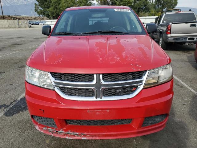 3C4PDCAB0DT541739 - 2013 DODGE JOURNEY SE RED photo 5