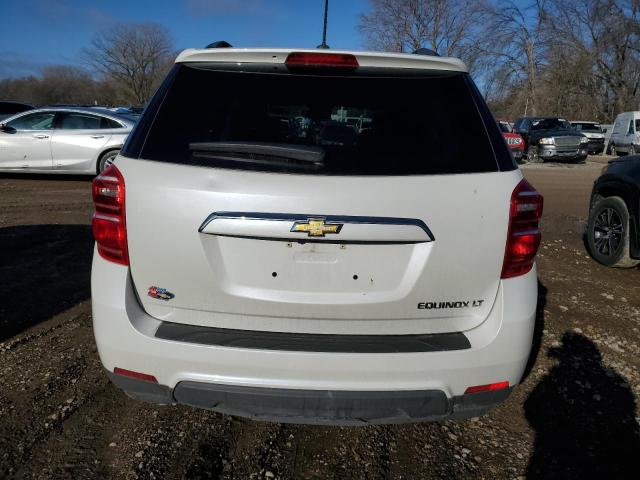 2GNALCEK6G6120725 - 2016 CHEVROLET EQUINOX LT WHITE photo 6