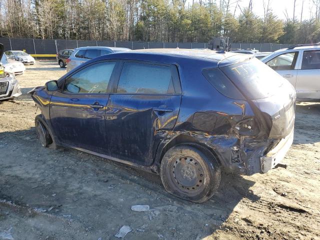 2T1KE40EX9C014553 - 2009 TOYOTA COROLLA MA S BLUE photo 2