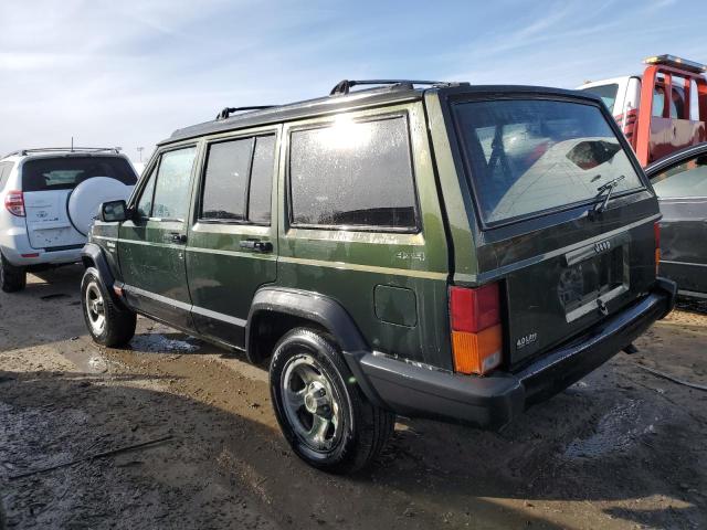 1J4FJ68S6TL101203 - 1996 JEEP CHEROKEE SPORT GREEN photo 2