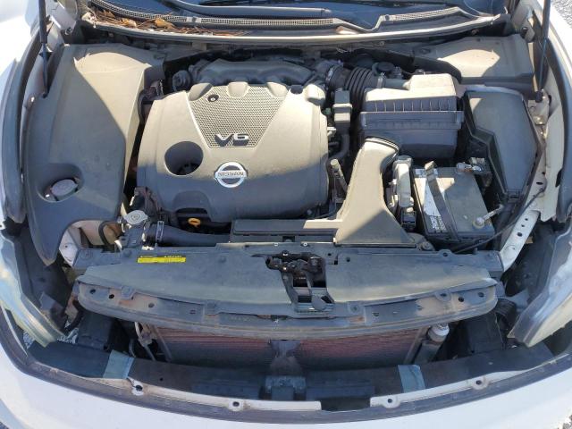 1N4AA51E19C816385 - 2009 NISSAN MAXIMA S WHITE photo 11