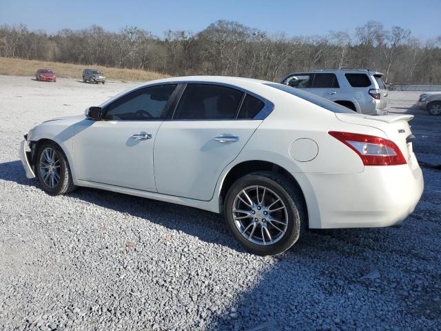 1N4AA51E19C816385 - 2009 NISSAN MAXIMA S WHITE photo 2