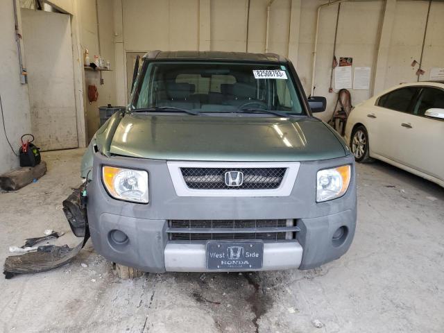 5J6YH18345L013642 - 2005 HONDA ELEMENT LX GREEN photo 5