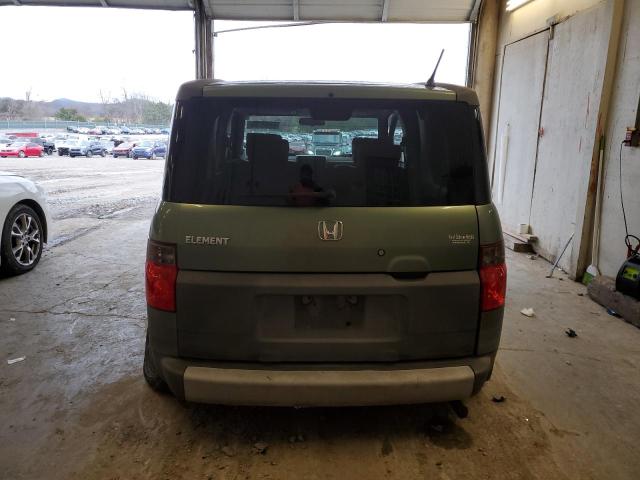 5J6YH18345L013642 - 2005 HONDA ELEMENT LX GREEN photo 6