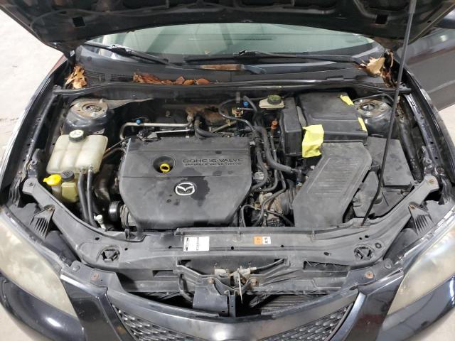 JM1BK32F761473032 - 2006 MAZDA 3 I BLACK photo 11