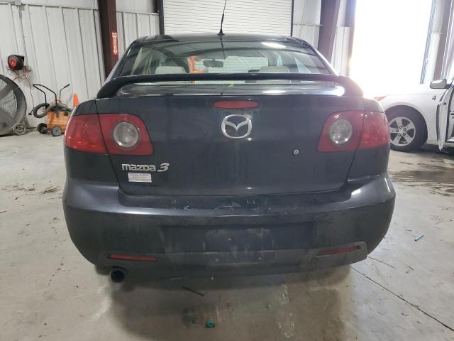 JM1BK32F761473032 - 2006 MAZDA 3 I BLACK photo 6