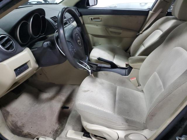 JM1BK32F761473032 - 2006 MAZDA 3 I BLACK photo 7