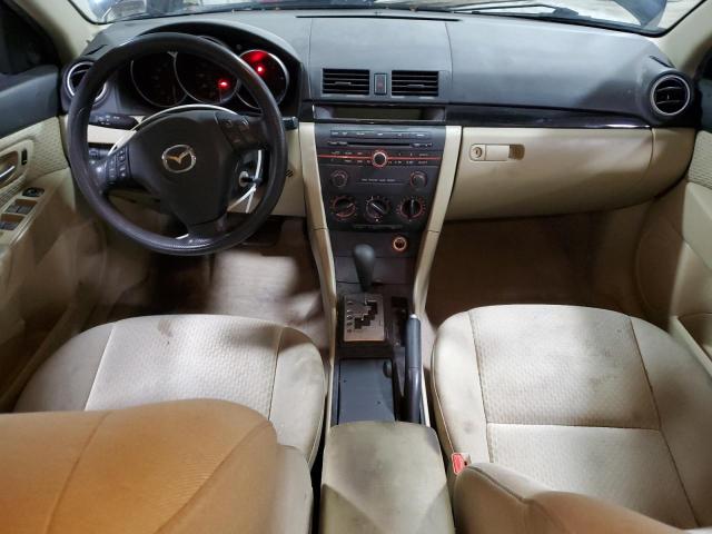 JM1BK32F761473032 - 2006 MAZDA 3 I BLACK photo 8