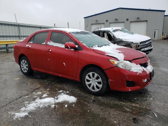 1NXBU4EE3AZ356585 - 2010 TOYOTA COROLLA BASE RED photo 4