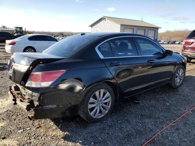 1HGCP2F85BA062896 - 2011 HONDA ACCORD EXL BLACK photo 3