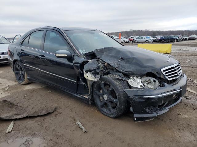 WDBRF52H77A919096 - 2007 MERCEDES-BENZ C 230 BLACK photo 4