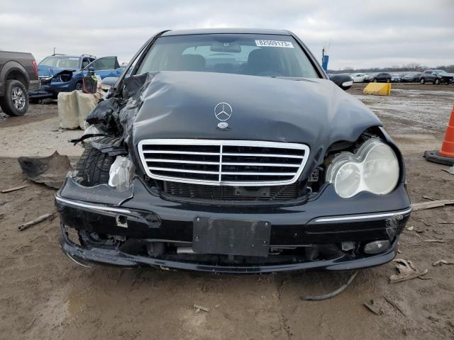 WDBRF52H77A919096 - 2007 MERCEDES-BENZ C 230 BLACK photo 5