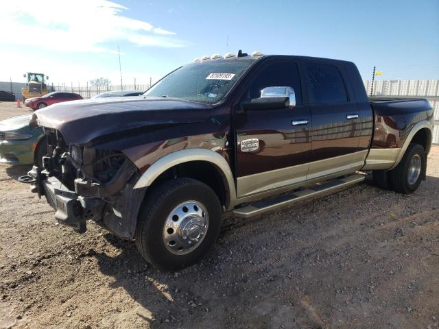 3C63RPNL9FG633395 - 2015 RAM 3500 LONGHORN BROWN photo 1