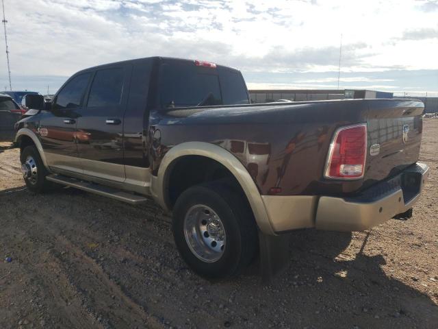 3C63RPNL9FG633395 - 2015 RAM 3500 LONGHORN BROWN photo 2