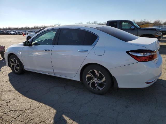 1HGCR2F3XGA166676 - 2016 HONDA ACCORD LX WHITE photo 2