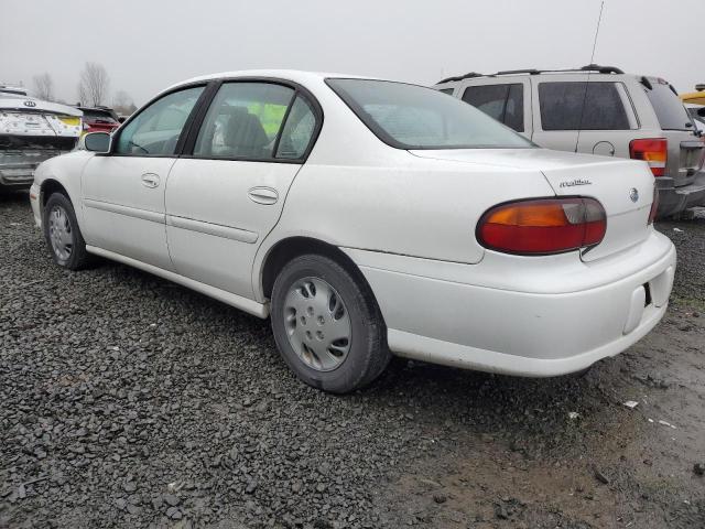 1G1ND52TXXY107270 - 1999 CHEVROLET MALIBU WHITE photo 2