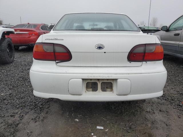 1G1ND52TXXY107270 - 1999 CHEVROLET MALIBU WHITE photo 6