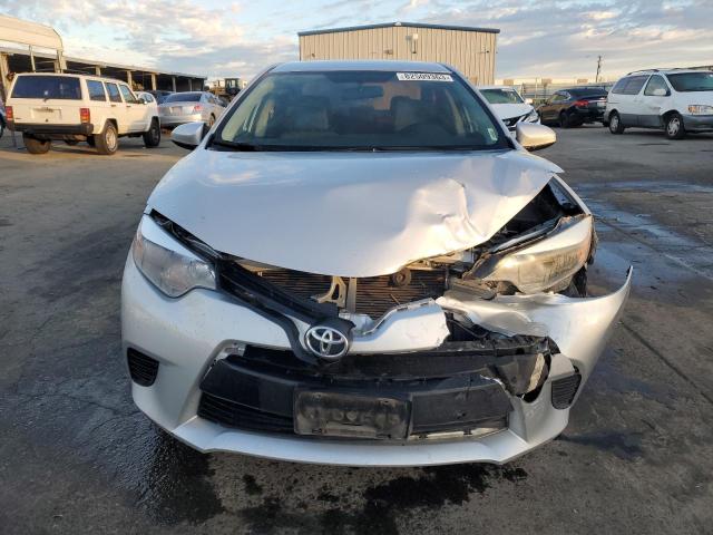 5YFBURHE8GP515569 - 2016 TOYOTA COROLLA L SILVER photo 5