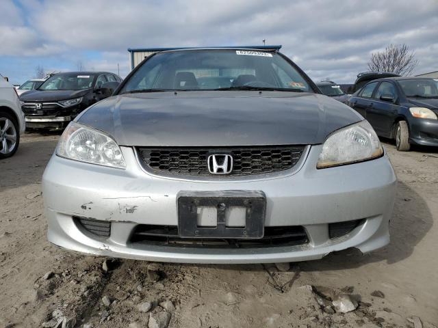 1HGEM22185L033086 - 2005 HONDA CIVIC DX VP Gümüş foto 5