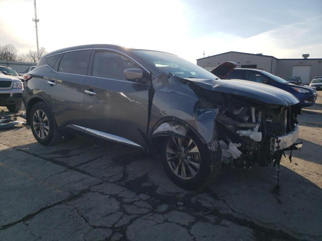 5N1AZ2MG5GN144293 - 2016 NISSAN MURANO S GRAY photo 4