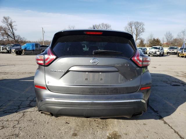 5N1AZ2MG5GN144293 - 2016 NISSAN MURANO S GRAY photo 6