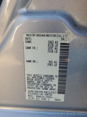 1N4BL4BV1PN383207 - 2023 NISSAN ALTIMA S SILVER photo 12