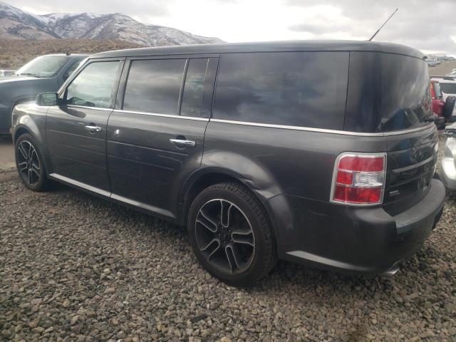 2FMGK5C83FBA23184 - 2015 FORD FLEX SEL CHARCOAL photo 2