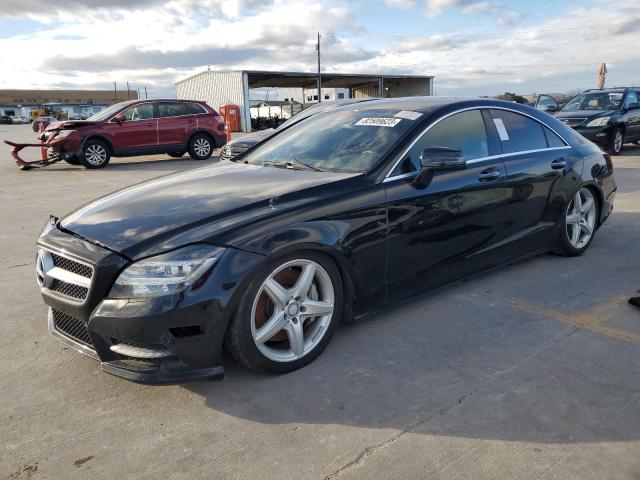 WDDLJ9BB9DA060393 - 2013 MERCEDES-BENZ CLS 550 4MATIC BLACK photo 1