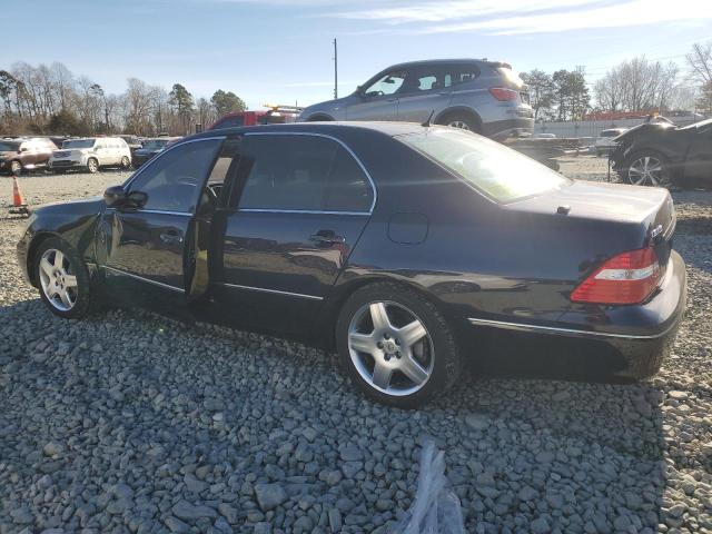 JTHBN36F065034280 - 2006 LEXUS LS 430 BLUE photo 2