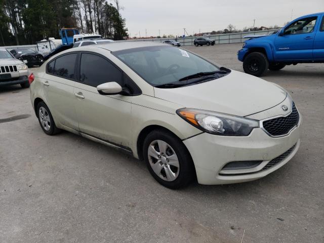 KNAFK4A66F5404699 - 2015 KIA FORTE LX CREAM photo 4