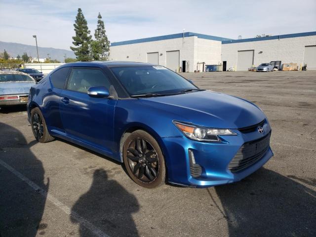 JTKJF5C70E3080780 - 2014 TOYOTA SCION TC 蓝色 照片 4