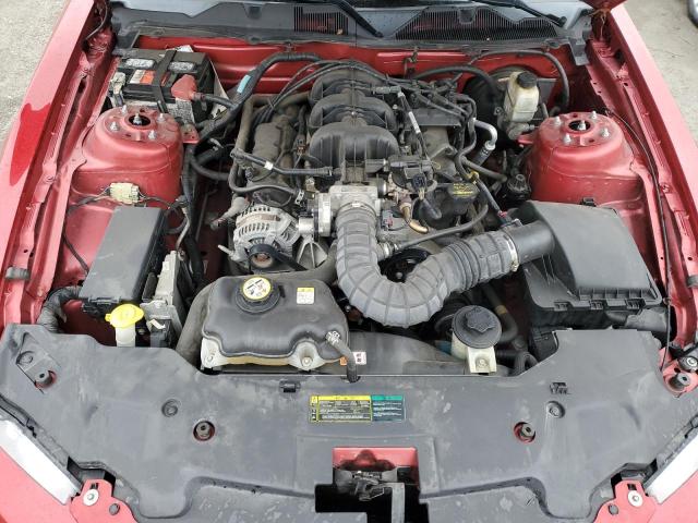 1ZVBP8AN5A5131875 - 2010 FORD MUSTANG MAROON photo 11