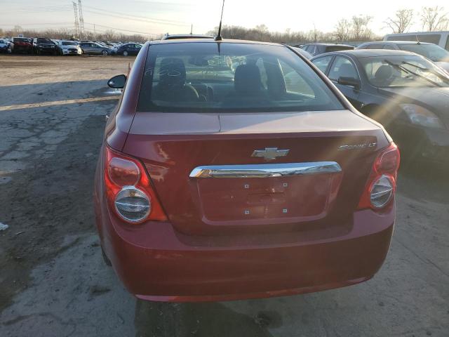 1G1JC5SH9D4204492 - 2013 CHEVROLET SONIC LT RED photo 6