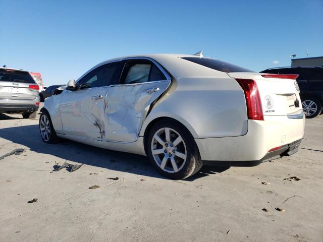 1G6AA5RA9D0131527 - 2013 CADILLAC ATS WHITE photo 2